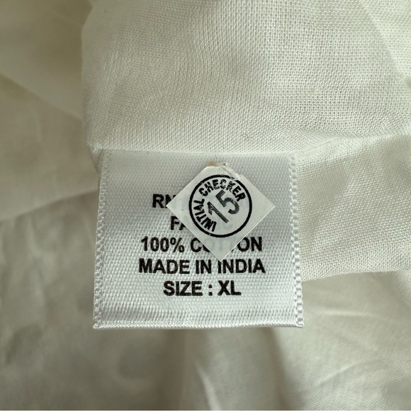 NEW NWT Jennifer Grace White Eyelet Cropped Sleeveless Shirt Top Size XL - Picture 14 of 16